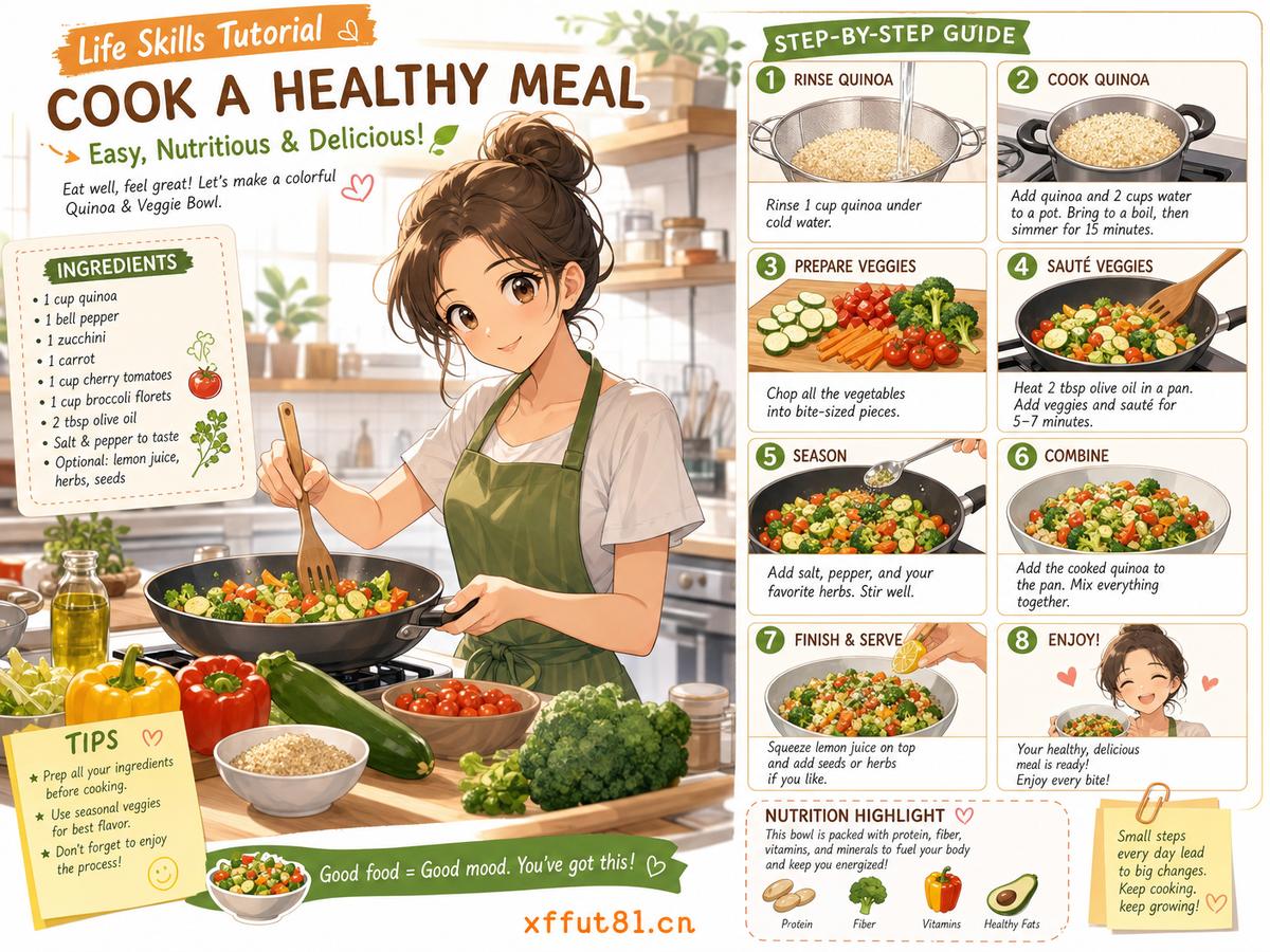 91生活技能动漫-健康饮食教程